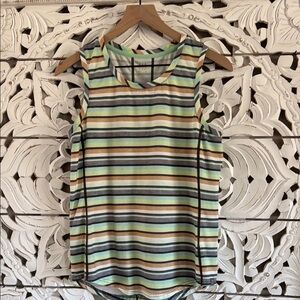 Striped Sleeveless Women's Top - Title Nine - Size M